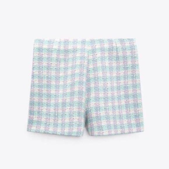 Zara textured tweed skort M New - Picture 16 of 16